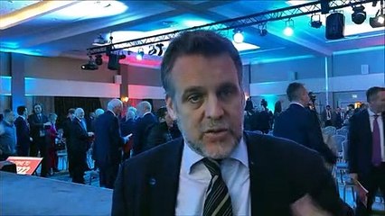 Ben Lowry at the DUP conference in Belfast