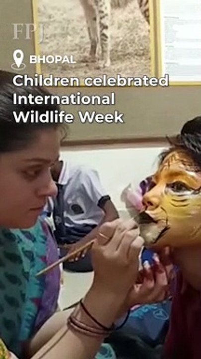 Van Vihar's Wildlife Week Program Comes to an End With a Painting Contest