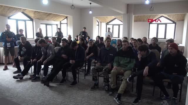 SPOR Dünya İniş Kaykay ile Hız Kızağı Şampiyonası, Hasan Dağı'nda başladı