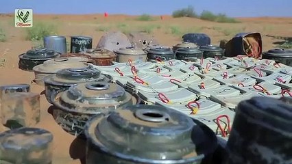 «مسام» يدمر 141 لغمًا وذخيرة غير منفجرة في شبوة اليمنية
