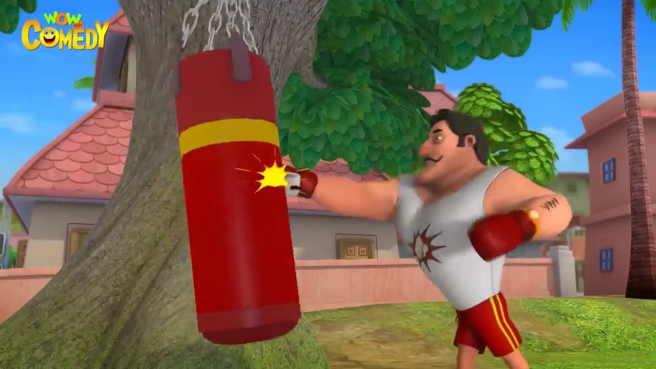Motu Patlu Cartoon in Hindi _ Boxer Ki Nayi Car _ Cartoons for Kids _ Wow Kidz Comedy _ - Spot ( 720 X 1280 )