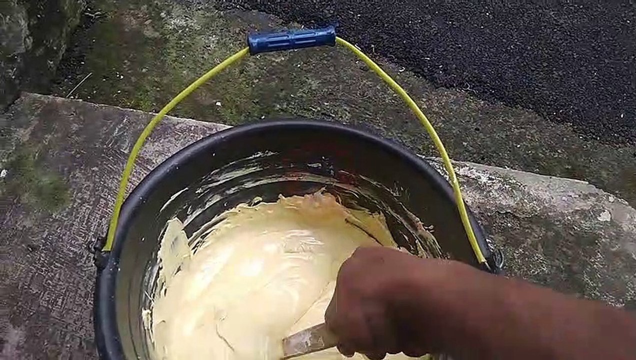 Cara Membuat Sabun Colek dari Tepung Tapioka | How to Make Dab Soap from Tapioca Flour | Comment faire du savon tamponné à partir de farine de tapioca