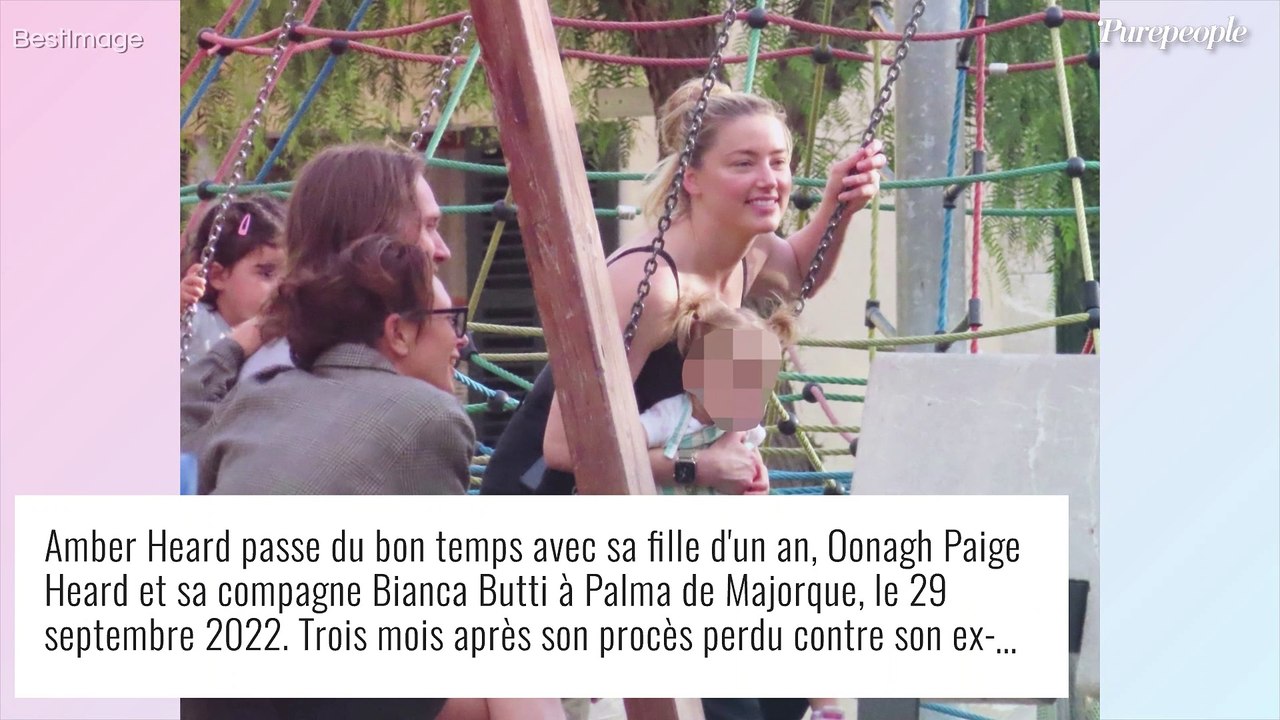 Amber Heard maman : surprise, l'actrice réapparait en Europe avec sa fille, loin d'Hollywood et du procès !