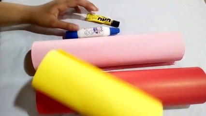 How To Make Round Tissue Paper Flower - DIY Paper Craft