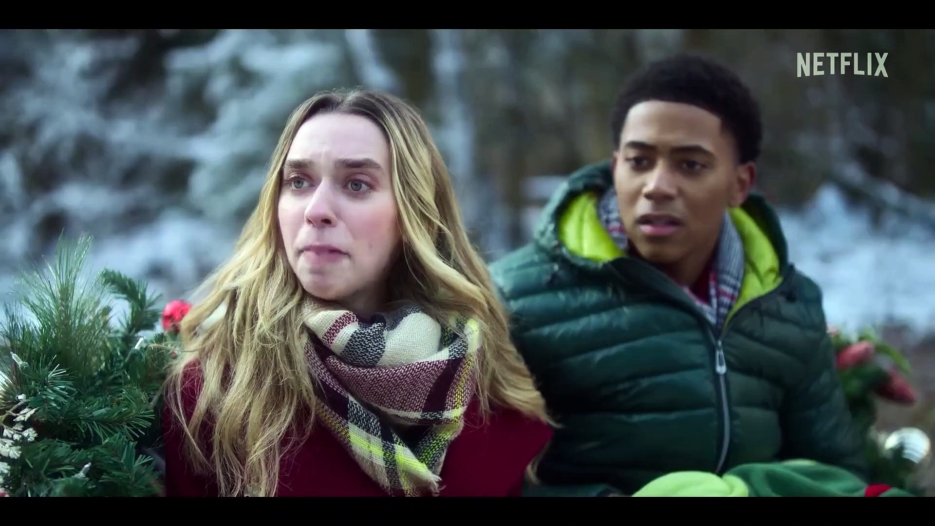 FALLING FOR CHRISTMAS Trailer 2022 4K Movies Lindsay Lohan