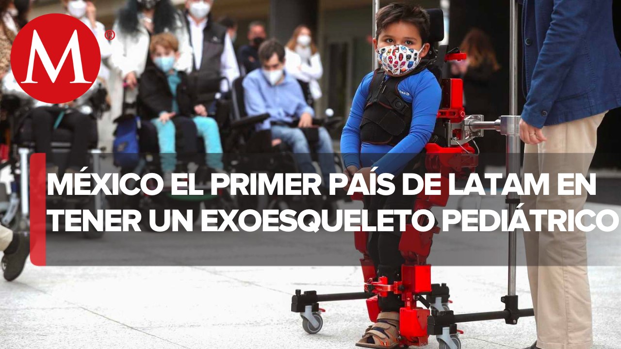 ¡Está listo! El primer exoesqueleto pediátrico ya listo para su uso en pacientes con parálisis