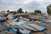 Erzurum gündem haberleri... Erzurum'da hortum; çatılar uçtu