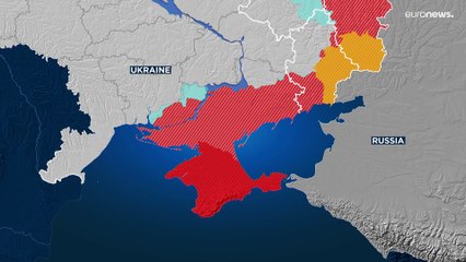 Dañado el puente de Crimea que une la península con Rusia en una gran explosión con tres muertos