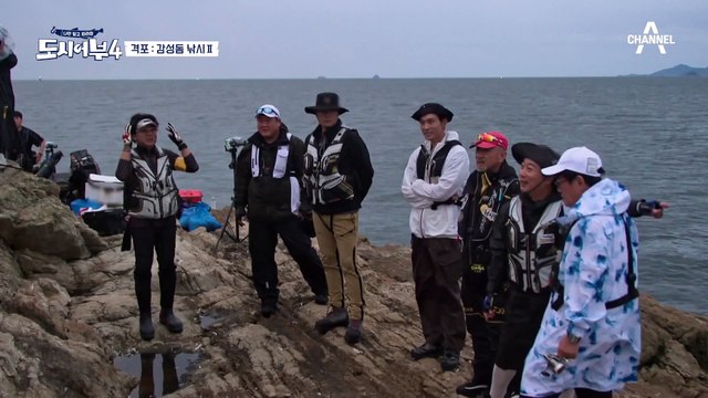 강하게 쏠리는 조류! 열악한 상황에서 시작된 갯바위 감성돔 낚시