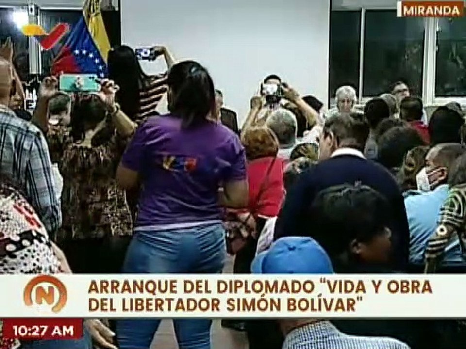 Más de 17 mil venezolanos participan en el diplomado “Vida y Obra del Libertador Simón Bolívar"
