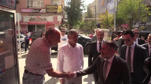 Siirt haber... Hazine ve Maliye Bakanı Nebati Siirt'te temaslarda bulundu