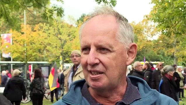 Rund 8000 AfD-Anhänger protestieren in Berlin lautstark gegen die Ampel-Regierung