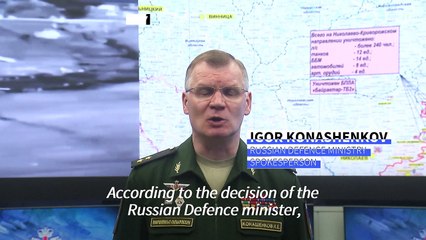 Russian army announces appointment of new general to lead Ukraine offensive