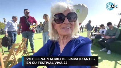 Vox llena Madrid de simpatizantes en su festival Viva 22