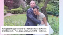 Philippe Chevallier marié à la sublime Tiffany : elle portait une robe très originale pour le grand jour !