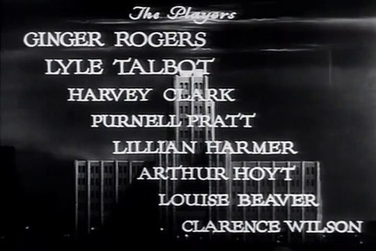 A Shriek In The Night - Full Movie Ginger Rogers, Lyle Talbot, Harvey Clark, Purnell Pratt part 1 2