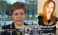 Now JK Rowling labels Sturgeon one of the 'mean girls'! Harry Potter author likes tweet comparing SNP leader to high school bully Regina George for implying she is not a 'real feminist' unlike her in deepening trans rights row