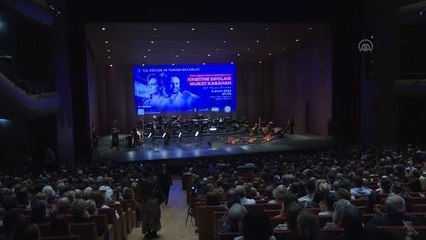 Tenor Murat Karahan ile Letonyalı soprano Kristine Opolais, AKM'de konser verdi