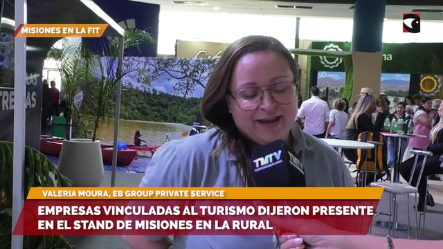 Empresas vinculadas al turismo dijeron presente en el Stand de Misiones en La Rural