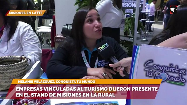 Empresas vinculadas al turismo dijeron presente en el Stand de Misiones en La Rural