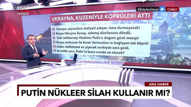 Putin Nükleer Silah Kullanır Mı? - Ferhat Ünlü ile Hafta Sonu Ana Haber