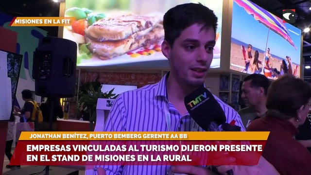 Empresas vinculadas al turismo dijeron presente en el Stand de Misiones en La Rural