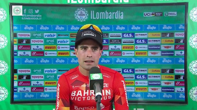 Tour de Lombardie 2022 - Mikel Landa : We have two Spanish riders on the podium again, so it's positive for Spanish cycling