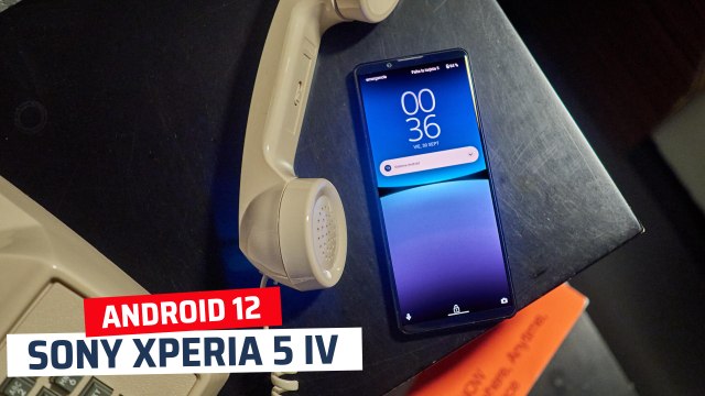 Android 12 en Sony Xperia 5 IV
