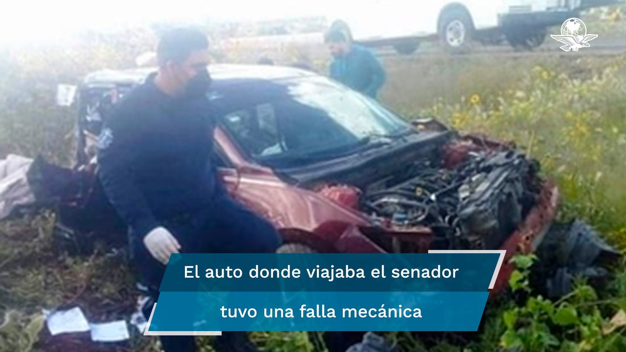 Fallece en accidente automovilístico senador de Tamaulipas, Faustino López y su esposa