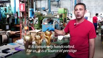Inside the World Cup trophy factory