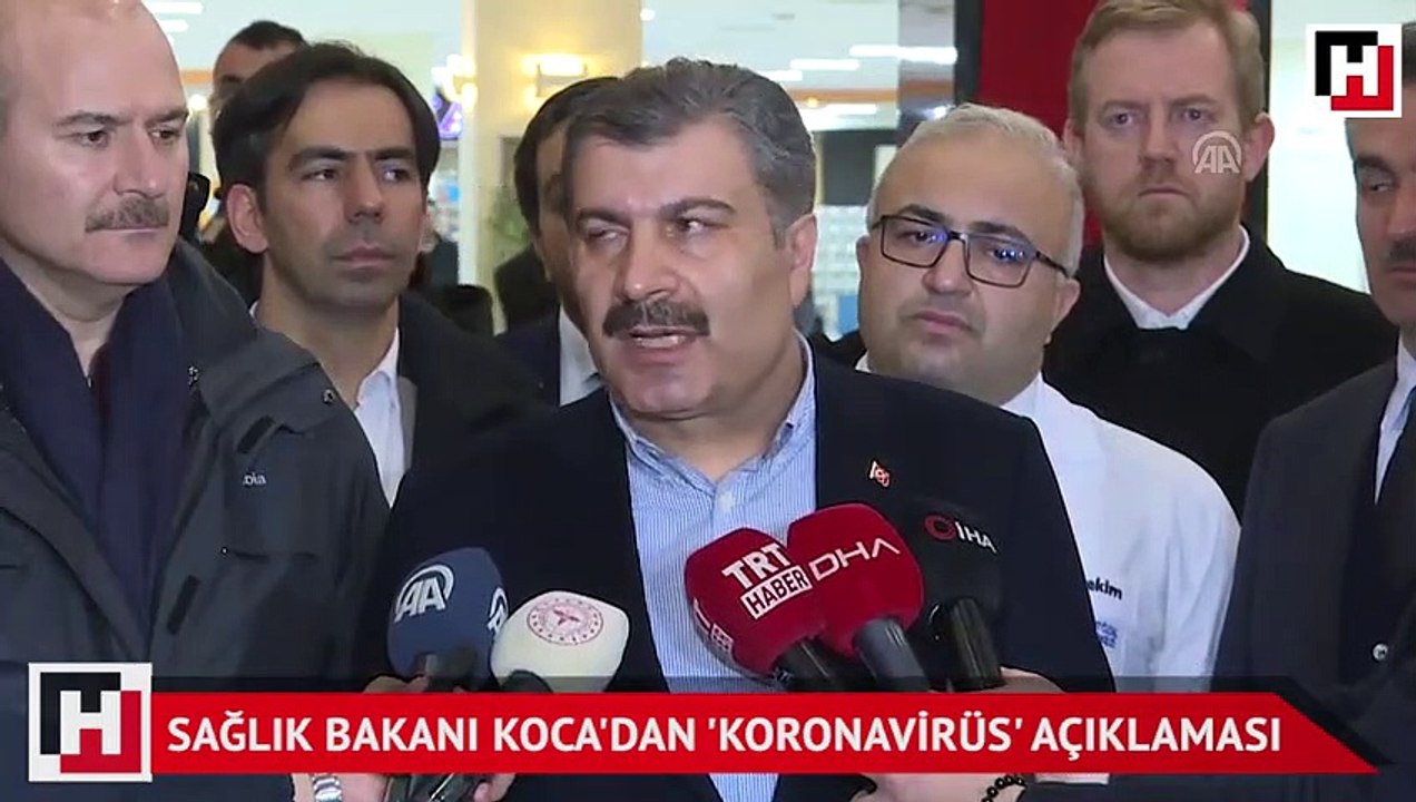 Sağlık Bakanı Koca'dan 'koronavirüs' açıklaması