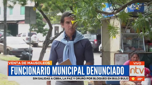 Funcionario municipal ofrecía nichos en el cementerio municipal