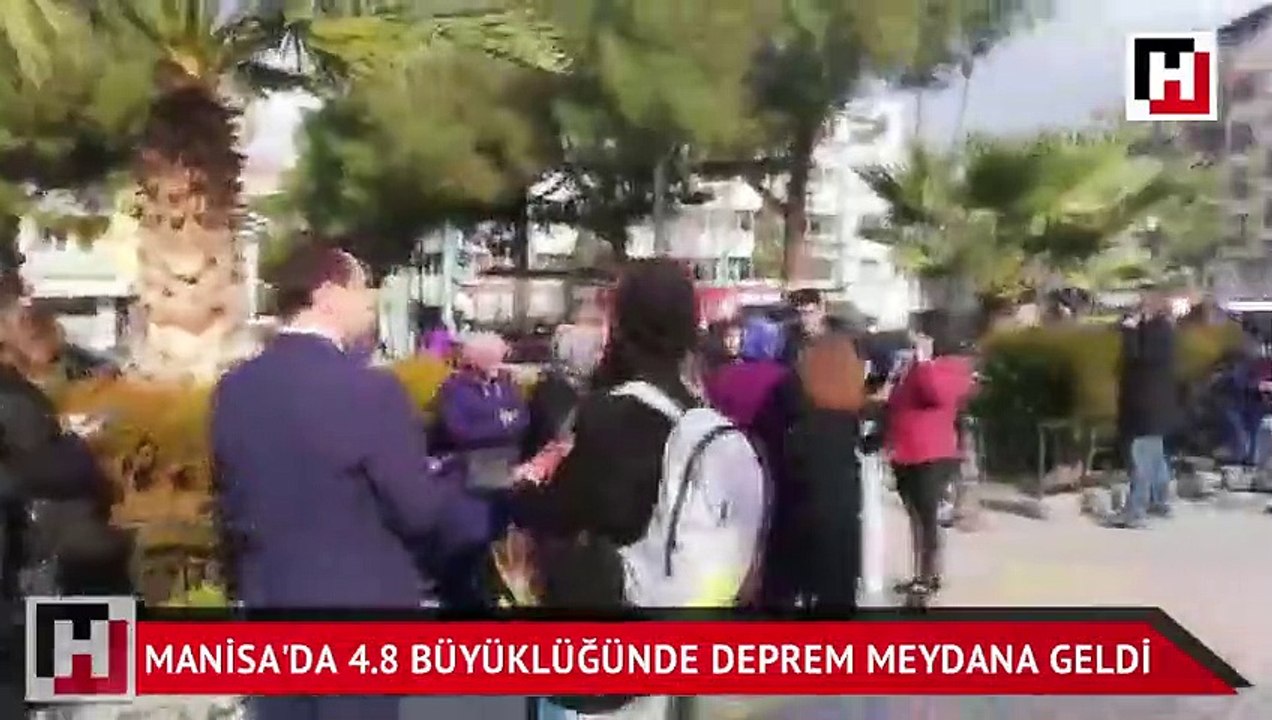 Manisa'da 4.8'lik deprem
