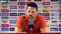 Erol Bulut: 'Futbolcularımı tebrik ediyorum'