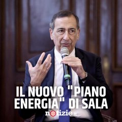 Beppe Sala: “A Milano strade illuminate un’ora in meno al giorno contro il caro energia”