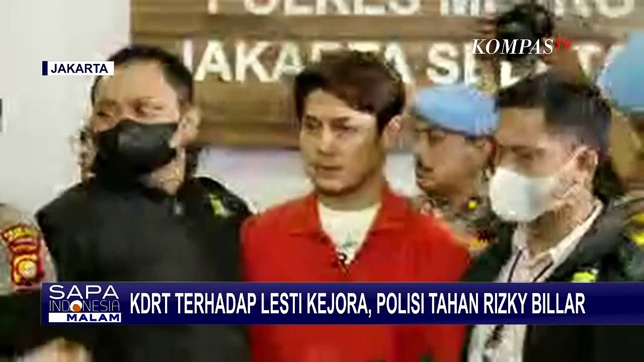 KDRT Terhadap Lesti Kejora, Polisi Tahan Rizky...