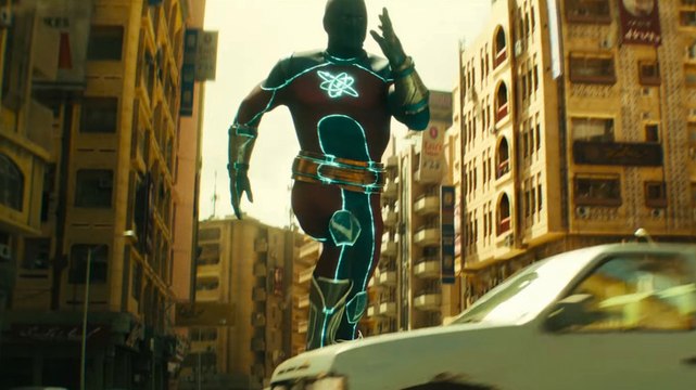 Black Adam Vs Atom Smasher - Fight Scene | BLACK ADAM (2022) Dwayne Johnson