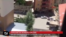 Şemdinli'de bombalı saldırı: 5 asker şehit