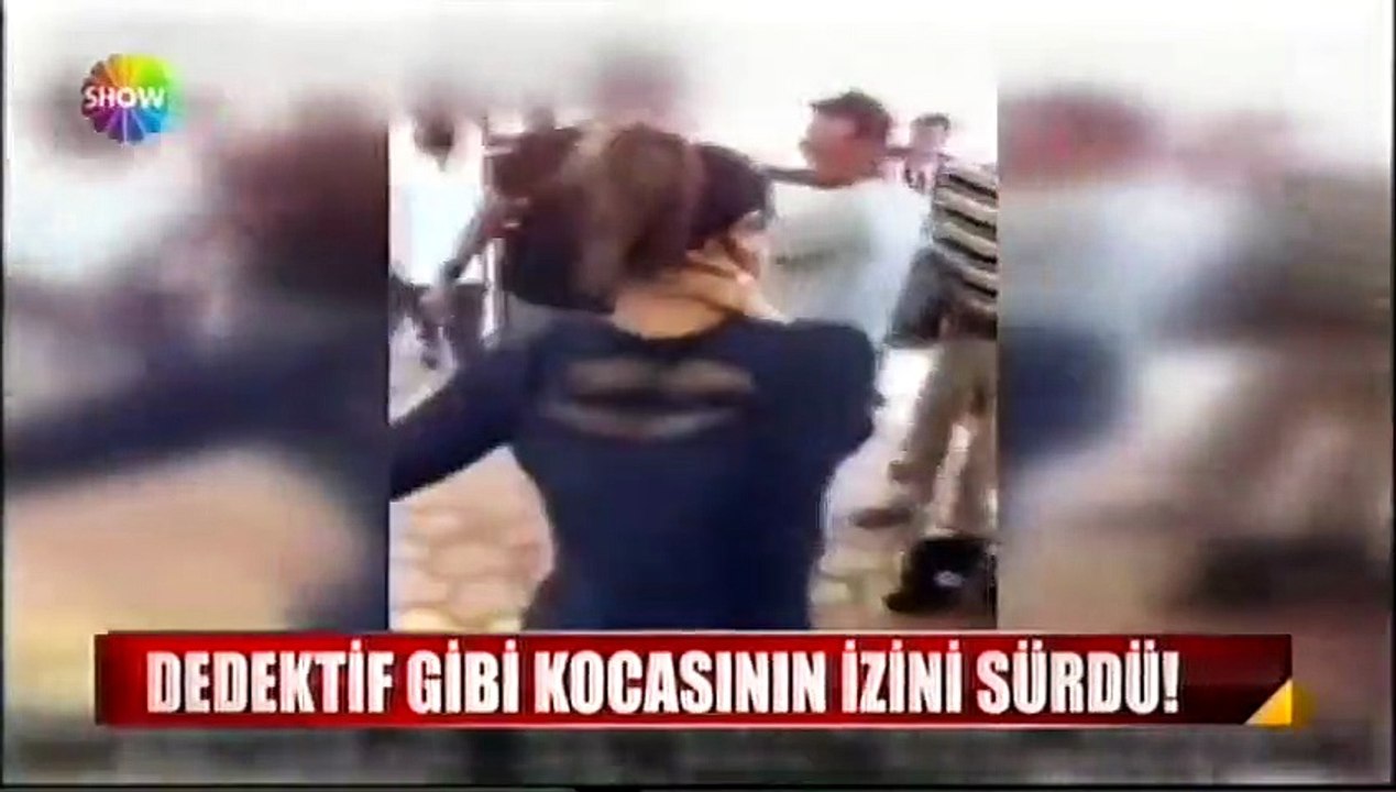 Dedektif gibi kocasının izini süren kadın