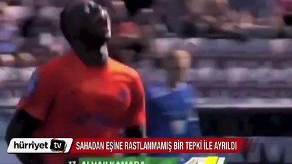 Alhaji Kamara kırmızı kart görünce deliye döndü