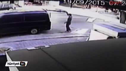 Ataşehir'de caddeyi savaş alanına çeviren kaza