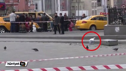 Taksim Meydanı'nda bavul alarmı