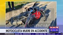 Fatal accidente vial deja a un motociclista muerto en Sonaguera, Colón