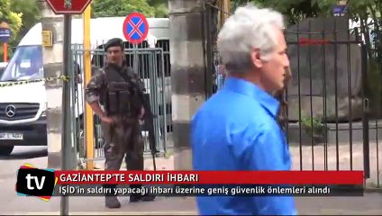 Gaziantep'te bombalı saldırı ihbarı polisi alarma geçirdi