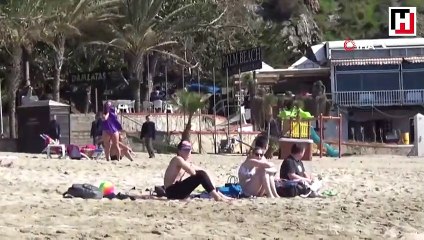 Alanya’da Şubat ayında deniz keyfi