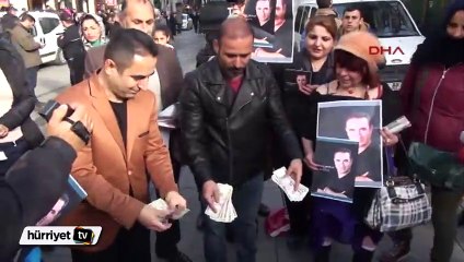 İstiklal Caddesi'nde dolarlı albüm tanıtımı