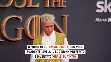 Negroni sbagliato: il cocktail preferito di Emma D'Arcy fa impazzire TikTok