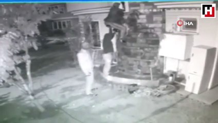 Alarm çalınca, hırsızlar bir şey çalamadan kaçtı