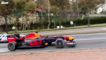 Grand Prix öncesi Pierre Gasly ve Alexander Albon İstanbul sokaklarında!