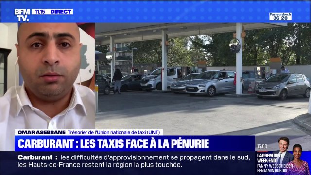 Tensions sur les carburants: le trésorier de l'UNT témoigne des difficultés des taxis à se ravitailler